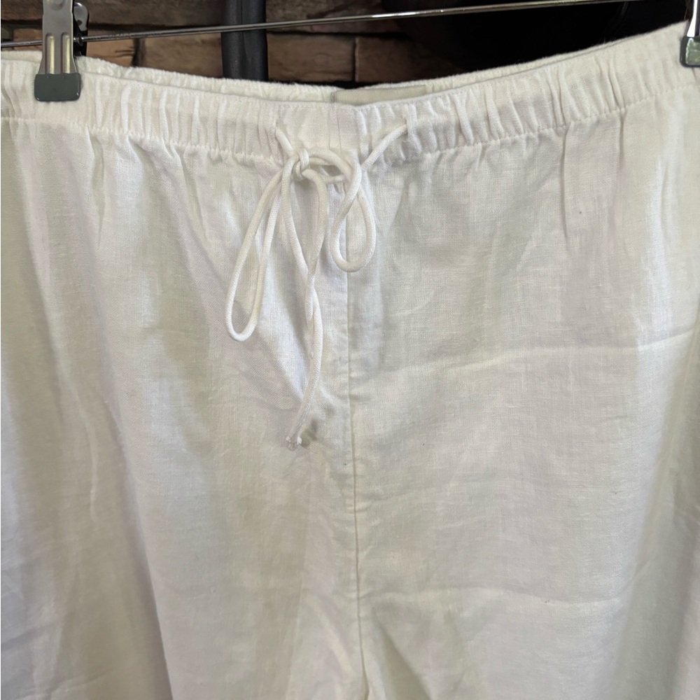 Abercrombie & Fitch Women’s Cream Drawstring Pants